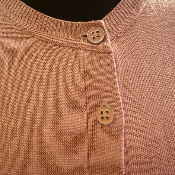 Beautiful light pink long cardigan woman size M Karen Millen - Picture 3 of 10